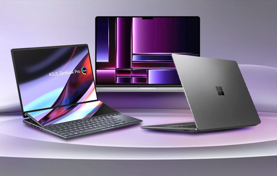 رونمایی از لپتاپ های جدید