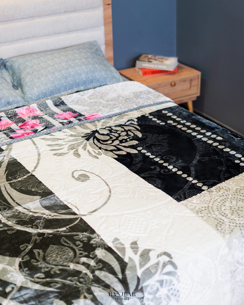 پتو مسافرتی کبریتی پر (طرح 7)