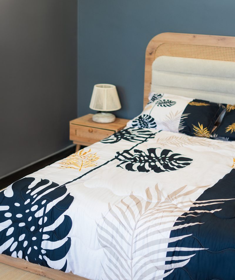 لحاف پنبه‌دوزی دو نفره دو رو