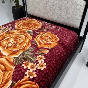 پتوی دونفره گلدار آتیس (طرح 3)
