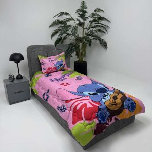 روتختی سه بعدی عروسکی یک نفره  دو رو (طرح 6)