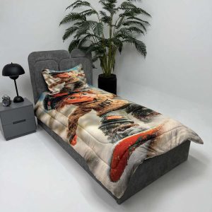 روتختی سه بعدی عروسکی یک نفره  دو رو (طرح 10)